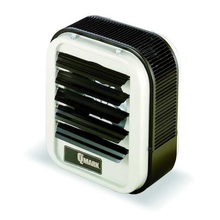 Fan Forced Electric Unit Heater, Wall & Ceiling, 1 or 3 Phase, 208VAC, 7.5kW, 21-3/4 in H, 19 in W