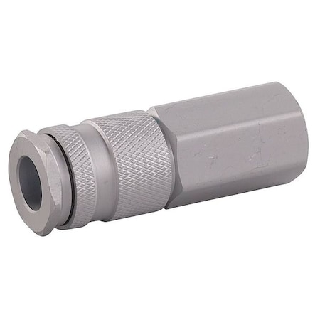 Coupler Body,(F)NPT,1/4,Aluminum