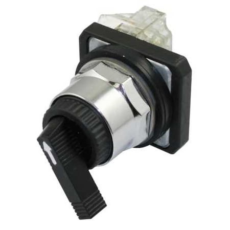 Non-Illum Selector Switch,Cam D,1NO/1NC