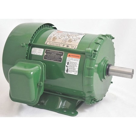 General Purpose Farm Duty Motor, 3-Phase, 3 HP, 230/460V AC, 1,765 Nameplate RPM, 182T Frame