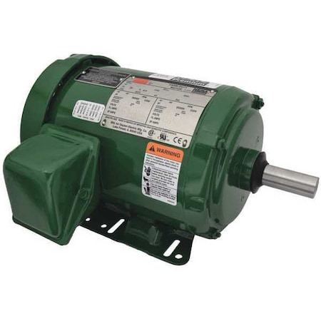 General Purpose Farm Duty Motor, 3-Phase, 1 HP, 230/460V AC, 1,755 Nameplate RPM, 143-5T/56HZT Frame