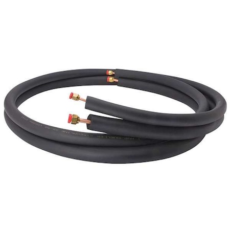 Refrigerant Line Set,1/4x1/2,50Ft