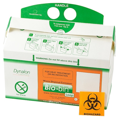 Bio-bin Waste Container,2.5L,PK50