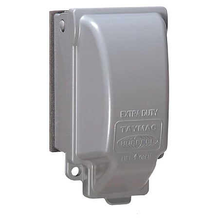 1 -Gang Vertical Weatherproof Cover, ,Aluminum