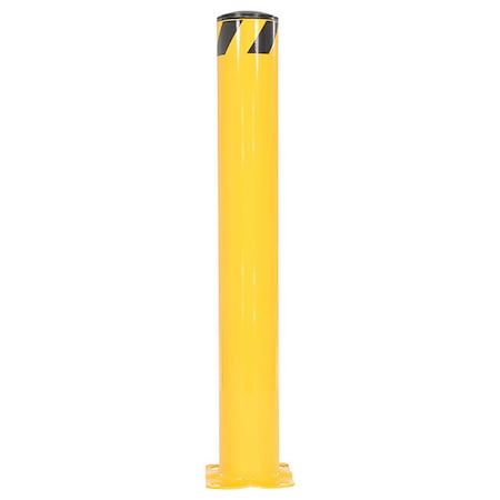 Steel Pipe Safety Bollard,42 x 5-1/2"