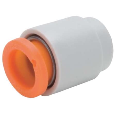Push-Fit Fitting Cap, Tube, 4mm Tube OD, Plastic