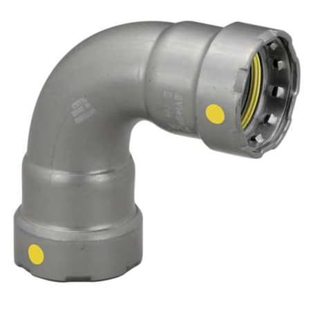 Viega MegaPressG 90 elbow, 3/4" x 3/4"