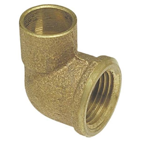 Elbow,90,Cast Bronze,C x FNPT,1/2 In