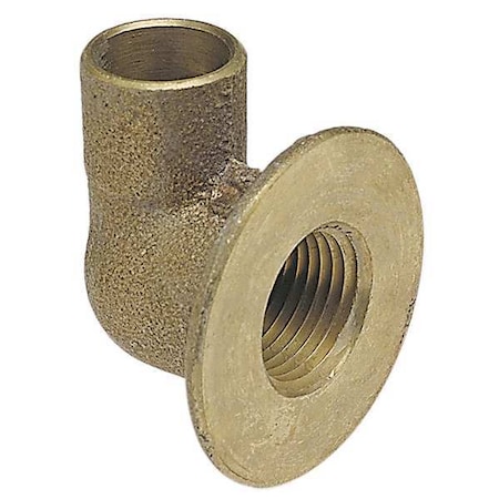 Flanged Sink Elbow,90,Cast Bronze
