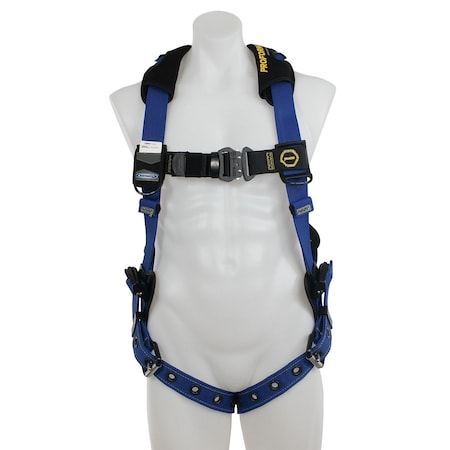 H0120 Harness, XL, 425 lb, Quick-Connect Chest/ Tongue Leg Straps, Back D-Ring