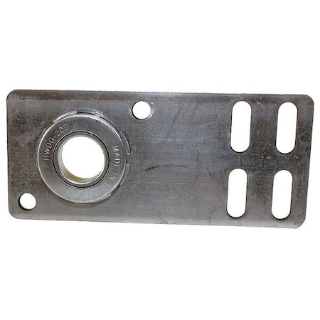 Bearing Flat End Plate,10 Ga,6-5/8 In,PR