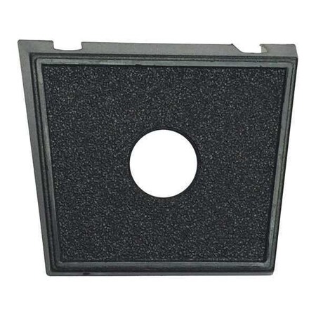 Switch Panel,1/2" Opening W,ABS Plastic