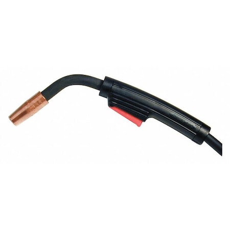 MIG Welding Gun,100A,10 Ft.,Straight
