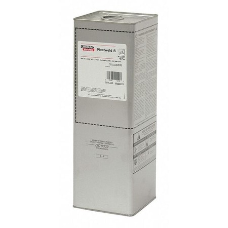 14" Stick Electrode 1/8" Dia., AWS E6010, 50 lb.
