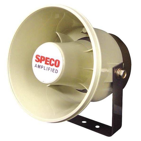 PA Horn,Weatherproof,20W,6 In.
