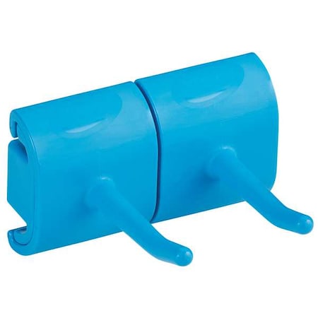 Tool Wall Bracket,3 1/4 in L,Blue