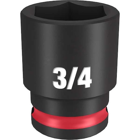 3/4 in. SHOCKWAVE Impact Duty 3/8 in. Drive Standard 6 Point Impact Socket