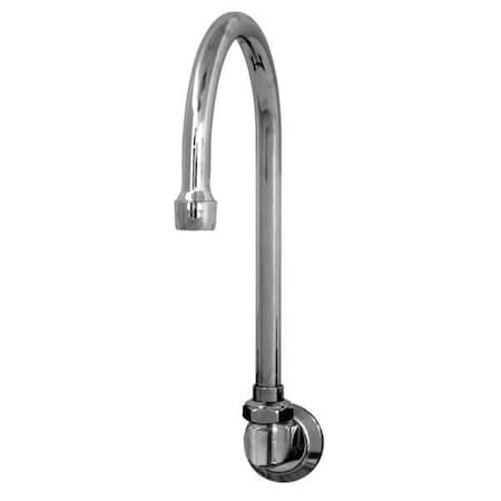 1/2" W x 6-3/4" L x Splash Mount, Solid Cast Brass