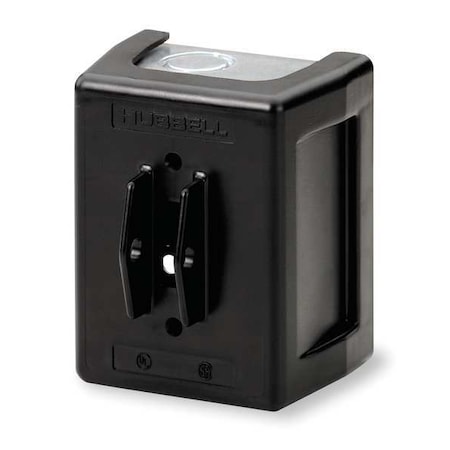 Switches and Lighting Controls, Industrial Grade, Toggle Switches, Motor Disconnects, Non-Metallic NEMA 1 Enclosure, For 30A Devices, Black
