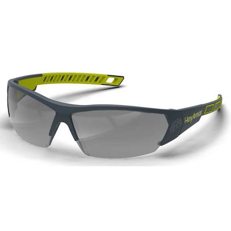 MX250, Safety Glasses, Anti-Fog & Anti-Scratch, Photochromatic Lens, Gray Frame, Half-Frame