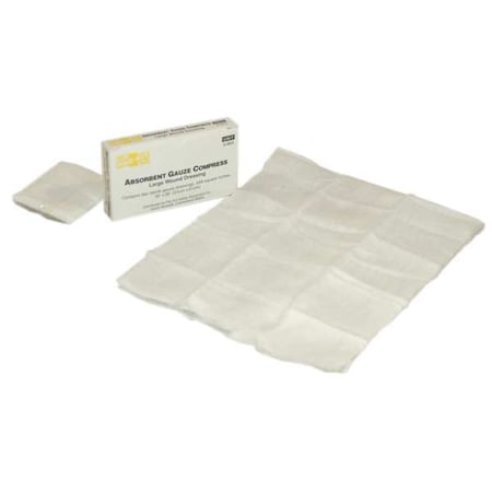 Compress, Sterile, White, No, Gauze, PK2