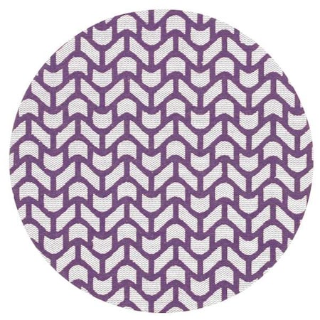Hook-and-Loop Sanding Disc, 6 in Dia, 320 Grit,  Extra Fine, Ceramic, Coated, Xtract710W, PK50