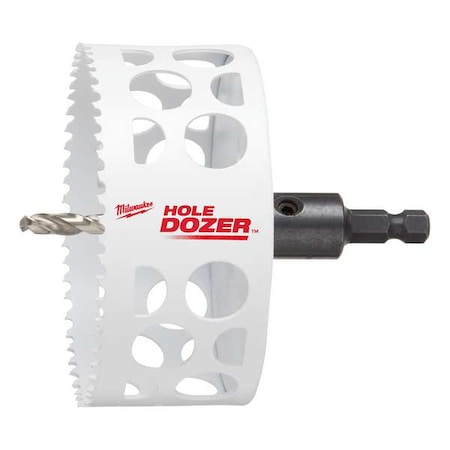 4" HOLE DOZER Bi-Metal Hole Saw with Arbor