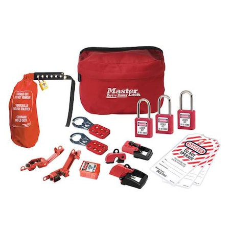 Compact Safety Lockout Pouch, Electrical