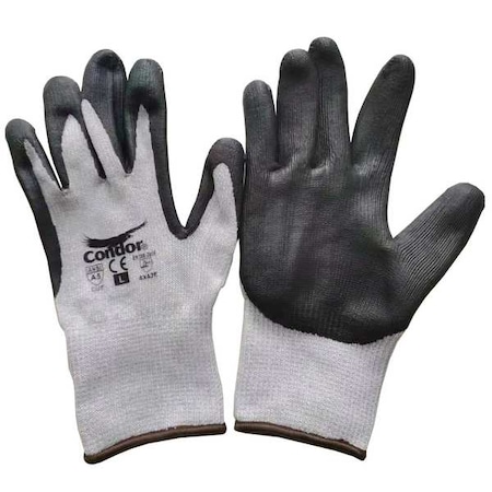 Cut-Resistant Gloves, Cut Level A5 ,Dipped ,Nitrile ,Foam ,XL 1 PR