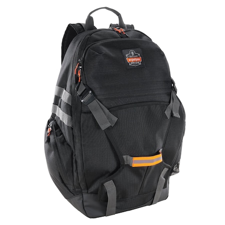 Backpack, PPE Jobsite Backpack, Black, Black