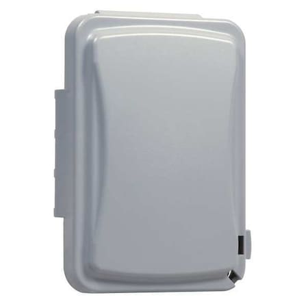 1 -Gang Horizontal or Vertical Weatherproof Cover, ,Polycarbonate