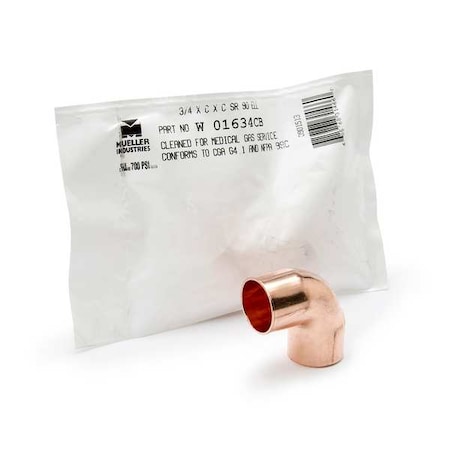 Elbow,Copper,Cup11/2in,Cup11/2in