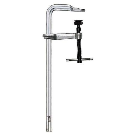 48 in Bar Clamp, Steel Handle and 7 in Throat Depth
