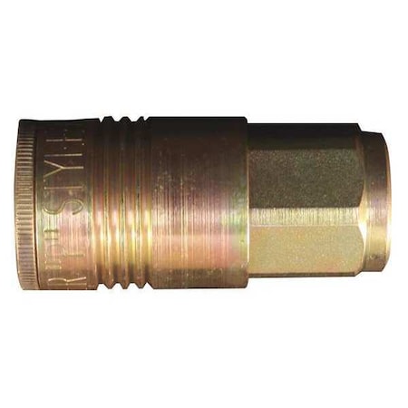 P Style Coupler,1/4" FNPT