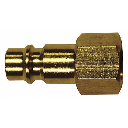 V Style High Flow Plug,1/4" FNPT,PK10