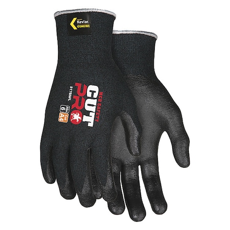 Cut-Resistant Coated Gloves, Cut Level A4 ,Dipped ,Foam Nitrile ,Smooth ,XL 1 PR