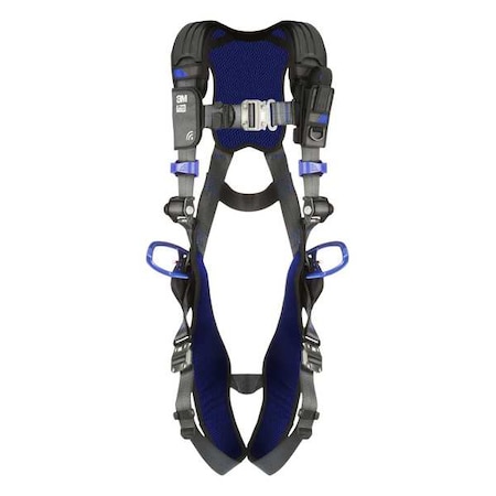 ExoFit(TM) X300 Fall Protection Harness, L, 420 lb, Quick-Connect Chest/ Quick-Connect Leg Straps