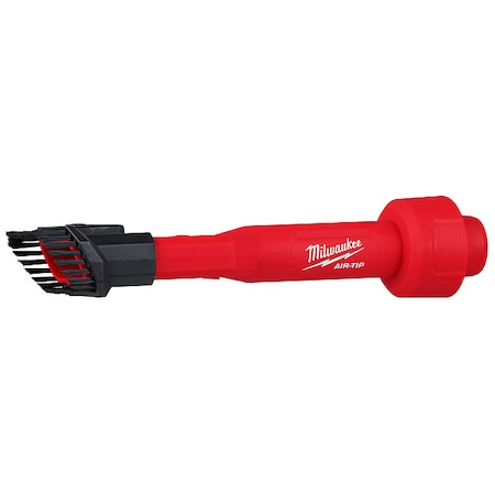 AIR-TIP 2-in-1 Utility Brush Tool Attachment for Wet/Dry Vacuums