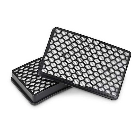 HEPA Filter,6 1/2" L,4 1/4" W,PK2