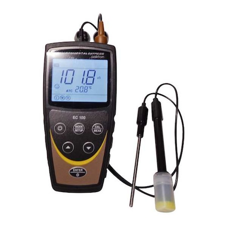 Conducitivity Meter,LCD,AA Batteries