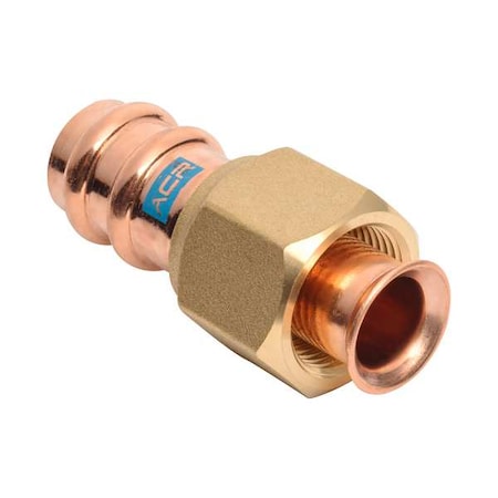 Strt,Copper,Press-fit3/4",Flared3/4"