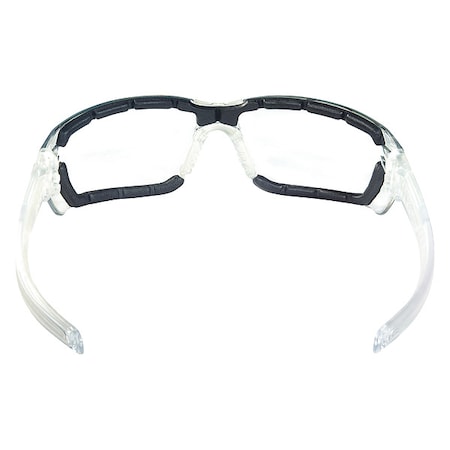 Hulk HK3, Safety Glasses, MAX6 Anti-Fog, Clear Lens, Clear Frame, Frameless