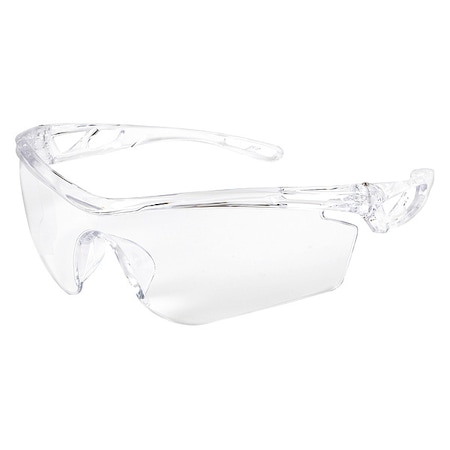 Checklite (CL4), Safety Glasses, Duramass Hard Coat, Polycarbonate Lens, Clear Frame, Frameless