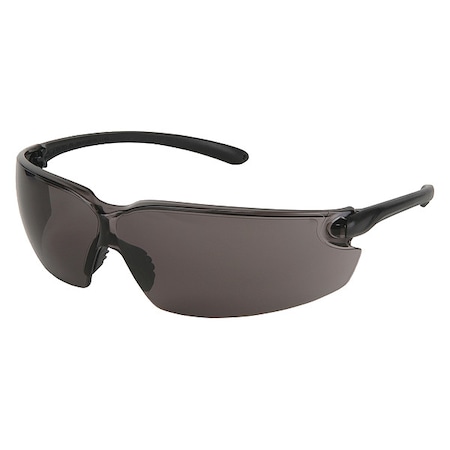 BL1, Safety Glasses, Duramass Hard Coat, Polycarbonate Lens, Black Frame, Frameless