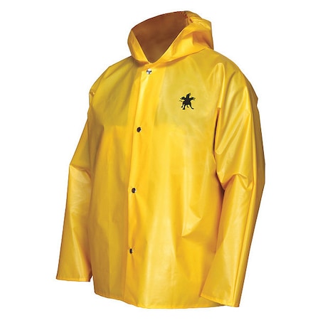 Rain Jacket,4XL,Yellow,Unisex