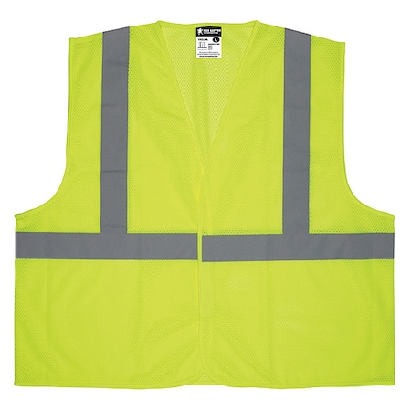 High Visibility Vest,2XL Size,Unisex