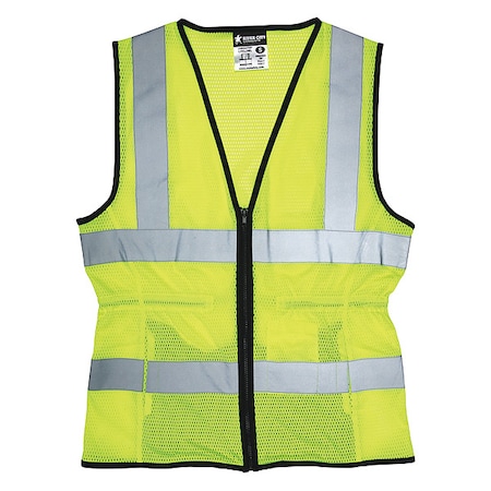 High Visibility Vest,2XL Size,Women