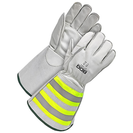 Cut-Resistant Leather Gloves, Cut Level A7 ,Uncoated ,2XL 1 PR