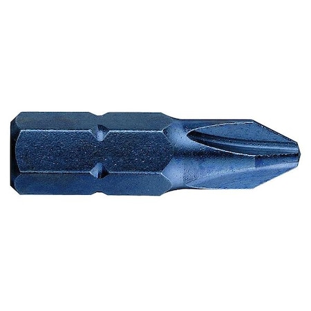 Torsion Bit,SAE,1/4",Hex,No 0,1",PK5
