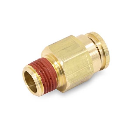 Composite DOT Push-to-Connect Fitting, Brass, Brass